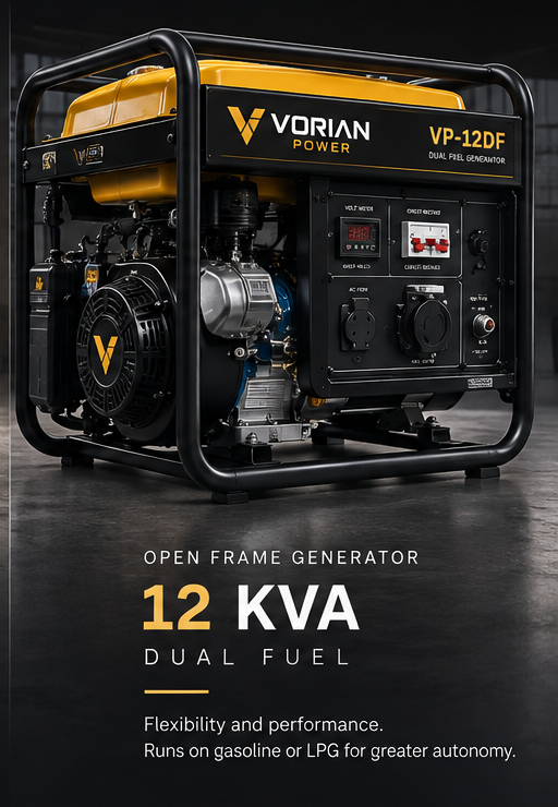 VORIAN POWER 12.5 KVA Open Frame